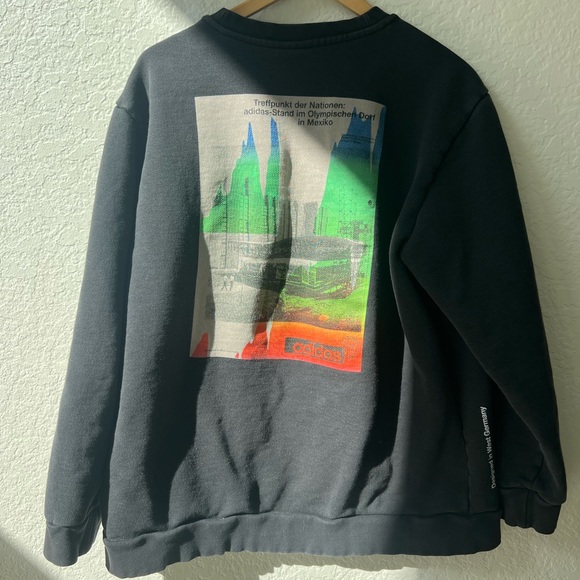 Adidas crewneck graphic sweater - Picture 5 of 5